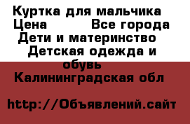 Куртка для мальчика › Цена ­ 400 - Все города Дети и материнство » Детская одежда и обувь   . Калининградская обл.